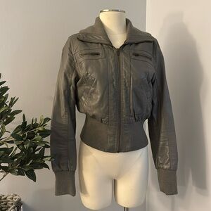 Ambiance Apparel Faux Leather Jacket